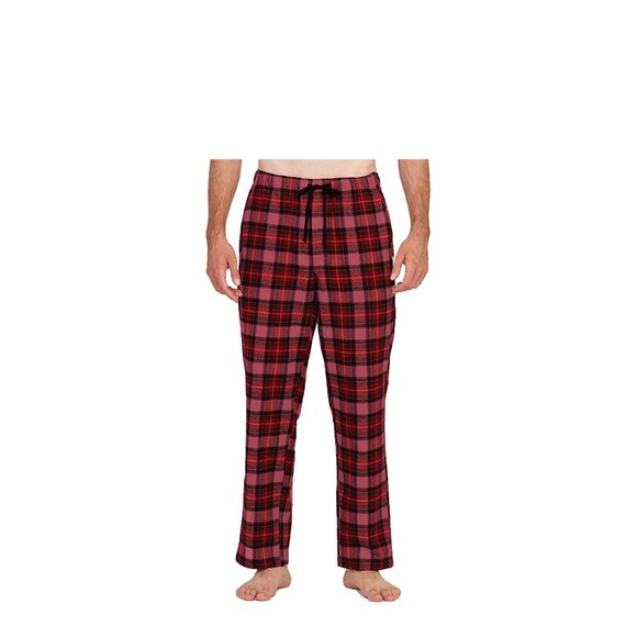 Men's Ultra-Soft Cozy Comfy Breathable Flannel Plaid Lounge Pajama Sleep Pants - Picture 15 of 16